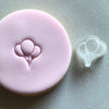 Mini Balloons Cookie Stamp used to create decorated fondant cookie.