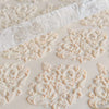 Close-up of Acrylic Embossed Rolling Pin with Royal Pattern Design | Ideal for Fondant Details